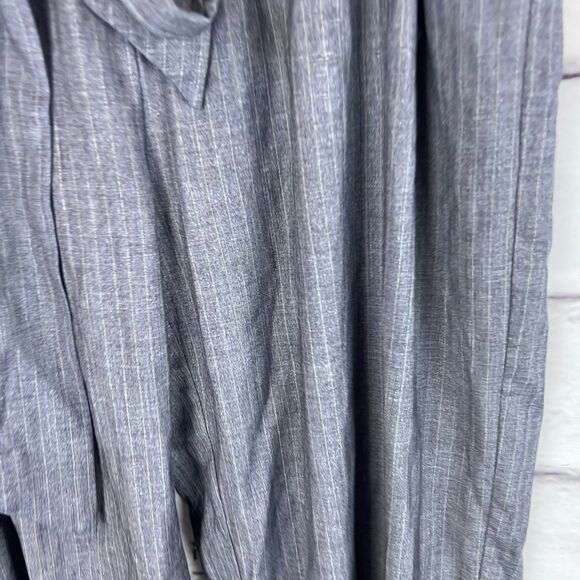 Cartonnier Gray Paperbag Waist Tie-Front Trousers Women’s Pants - Picture 3 of 8